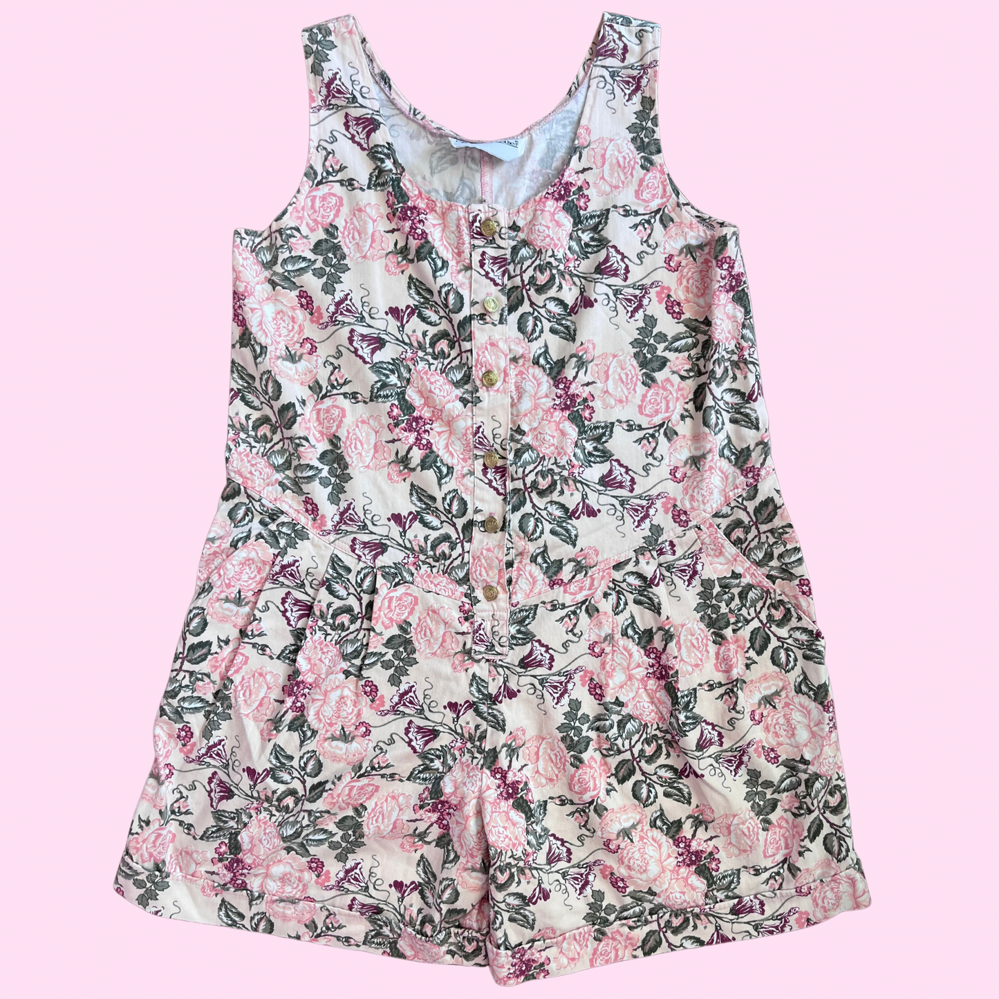 1980s denim playsuit, by Tomorrows Mother, size 14