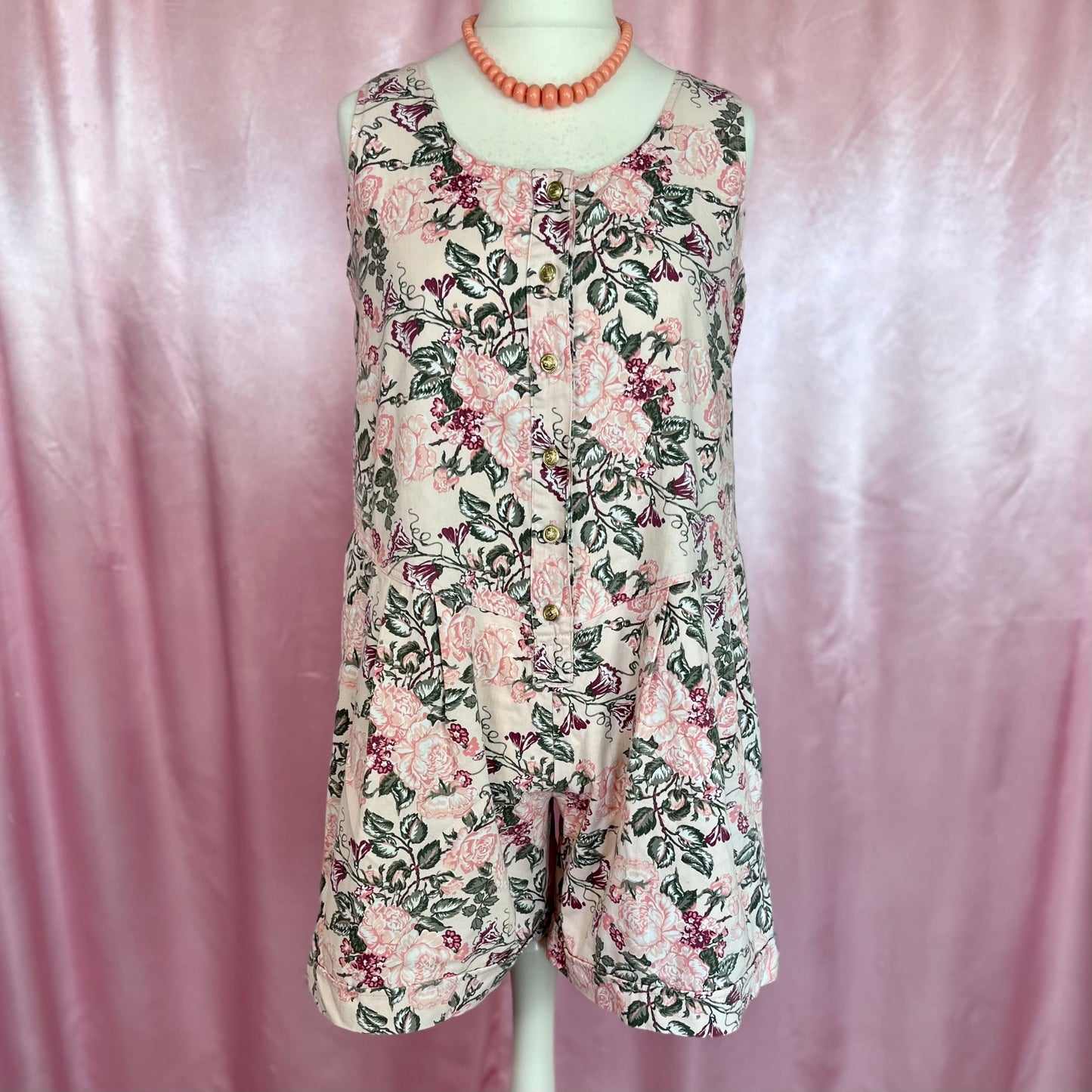 1980s denim playsuit, by Tomorrows Mother, size 14