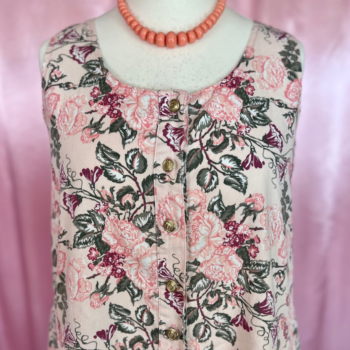 1980s denim playsuit, by Tomorrows Mother, size 14