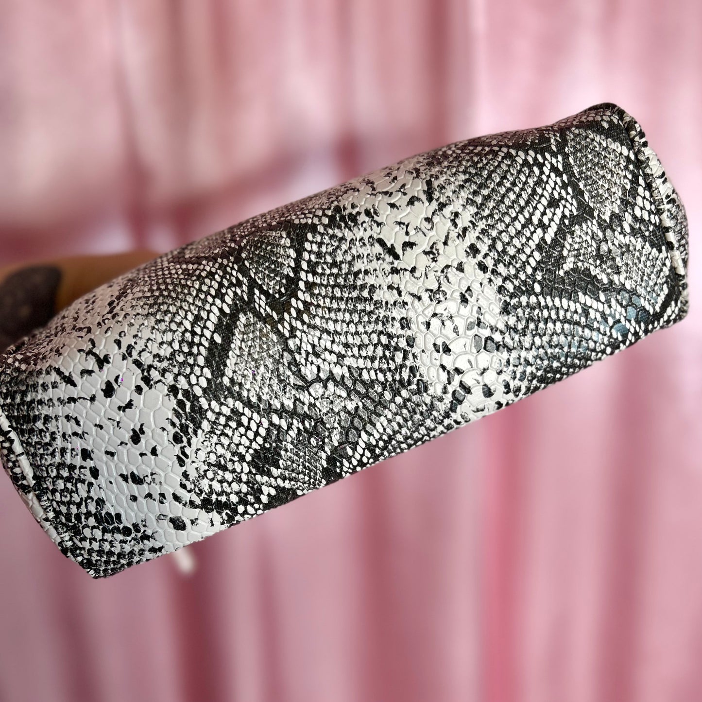 1960s Snakeprint handbag