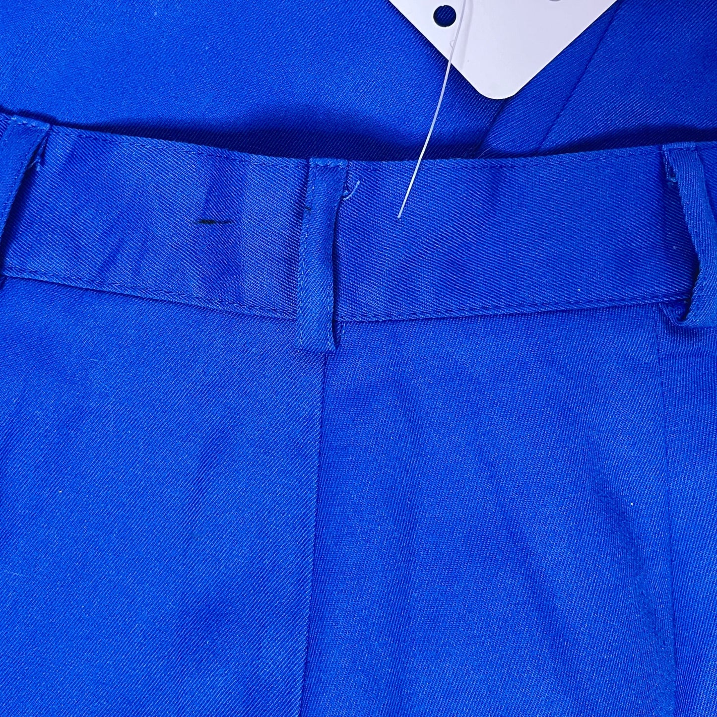 1980s Royal Blue trousers, by JC Penny, size 8
