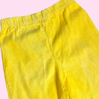 1980s Yellow cord trousers, by Katies, size 4/6