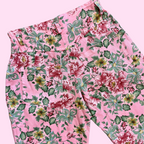 1980s Pink floral mom jeans, Unbranded, size 10