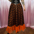 1970s Black lace skirt, by Creation Merlin Modell, size 8