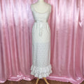 1960s Broderie anglaise dress, by Jean Varon, size 4/6