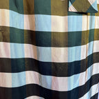 1960s Brown velvet & check dress, by Glennard, size 10