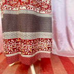 1970s Cotton maxi dress, by Jake, size 8