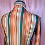 1970s Striped blouse, by Queen Casuals, size 8