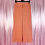 1970s Coral flared trousers, by Jane Colby, size 12