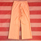 1970s Coral flared trousers, by Jane Colby, size 12