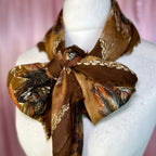 1980s Bird print scarf, Debenhams, Large