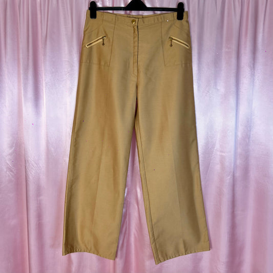 1980s Wide leg trousers, by St Michael, size 16