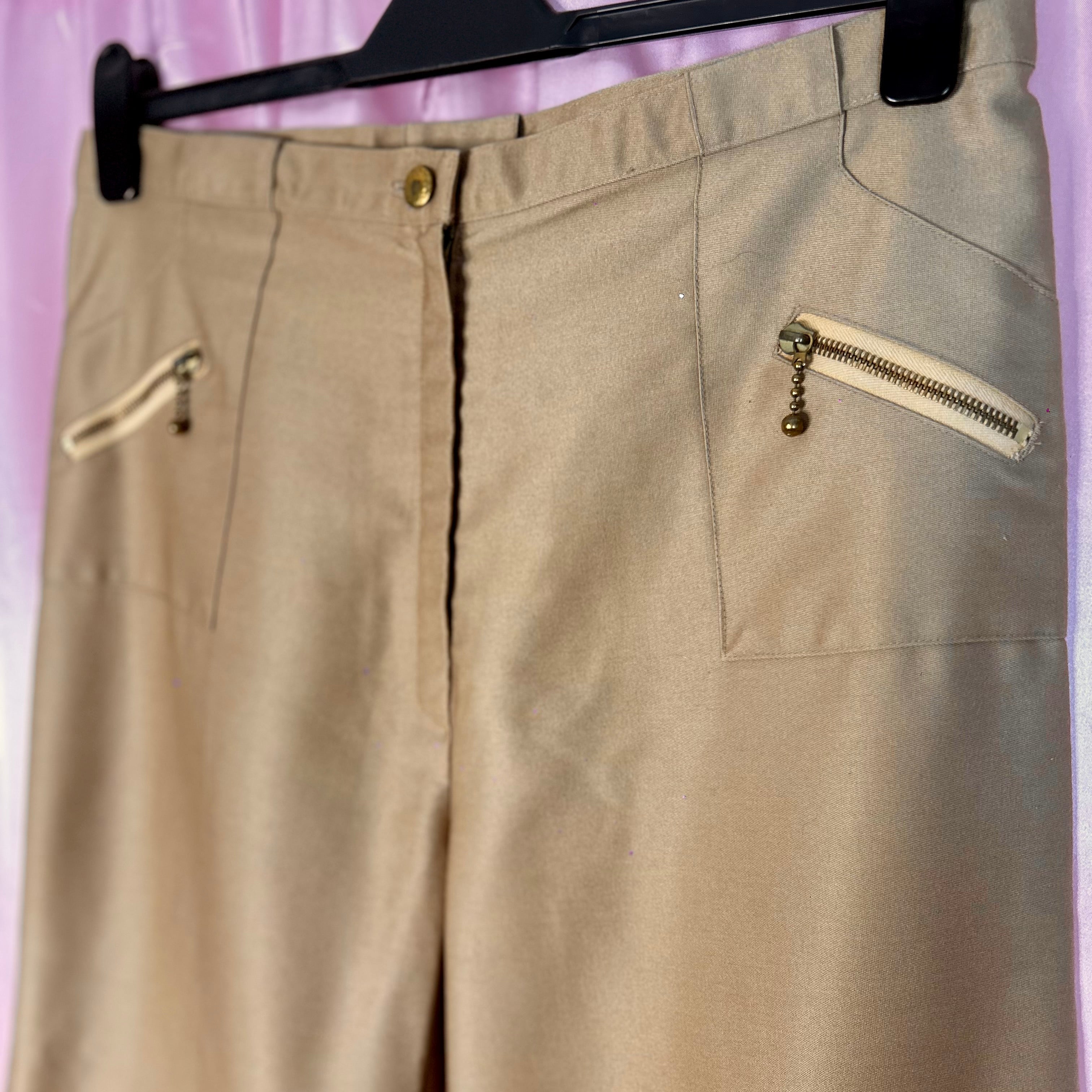 1980s Wide leg trousers, by St Michael, size 16