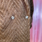 1980s Brown cocoon coat, by Incom Carol, size 16