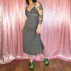 1970 sparkly spotty dress, by Devonshire Lady, size 8