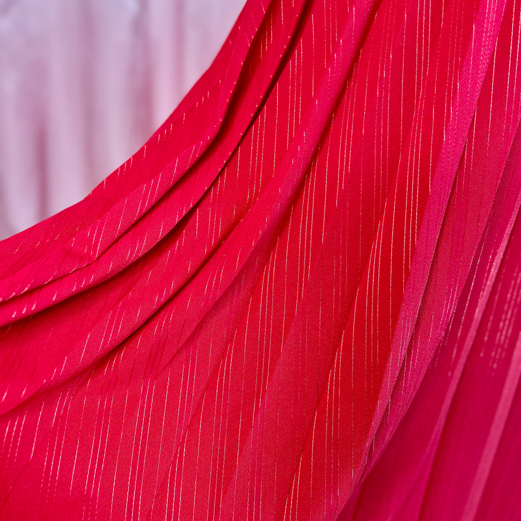 1970s Red maxi dress, by C&A, size 18/20