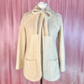 1970s Pussy bow coat, by St MIchael, size 8/10