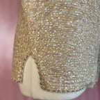1960s Sequin gilet, by Duke Sportswear, size 10
