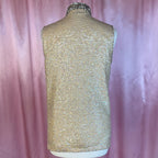 1960s Sequin gilet, by Duke Sportswear, size 10