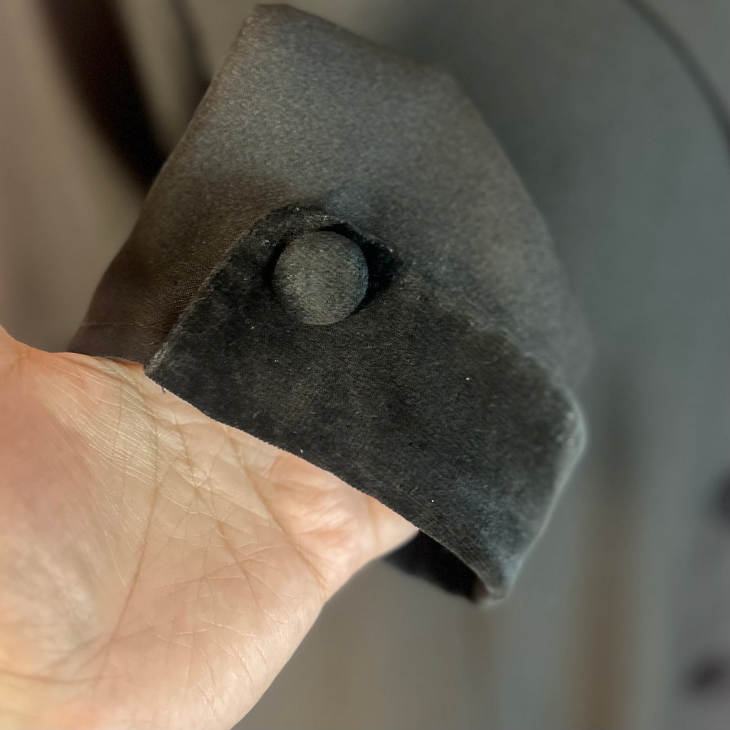 1990s Black jacket, by Hamells, size 20/22