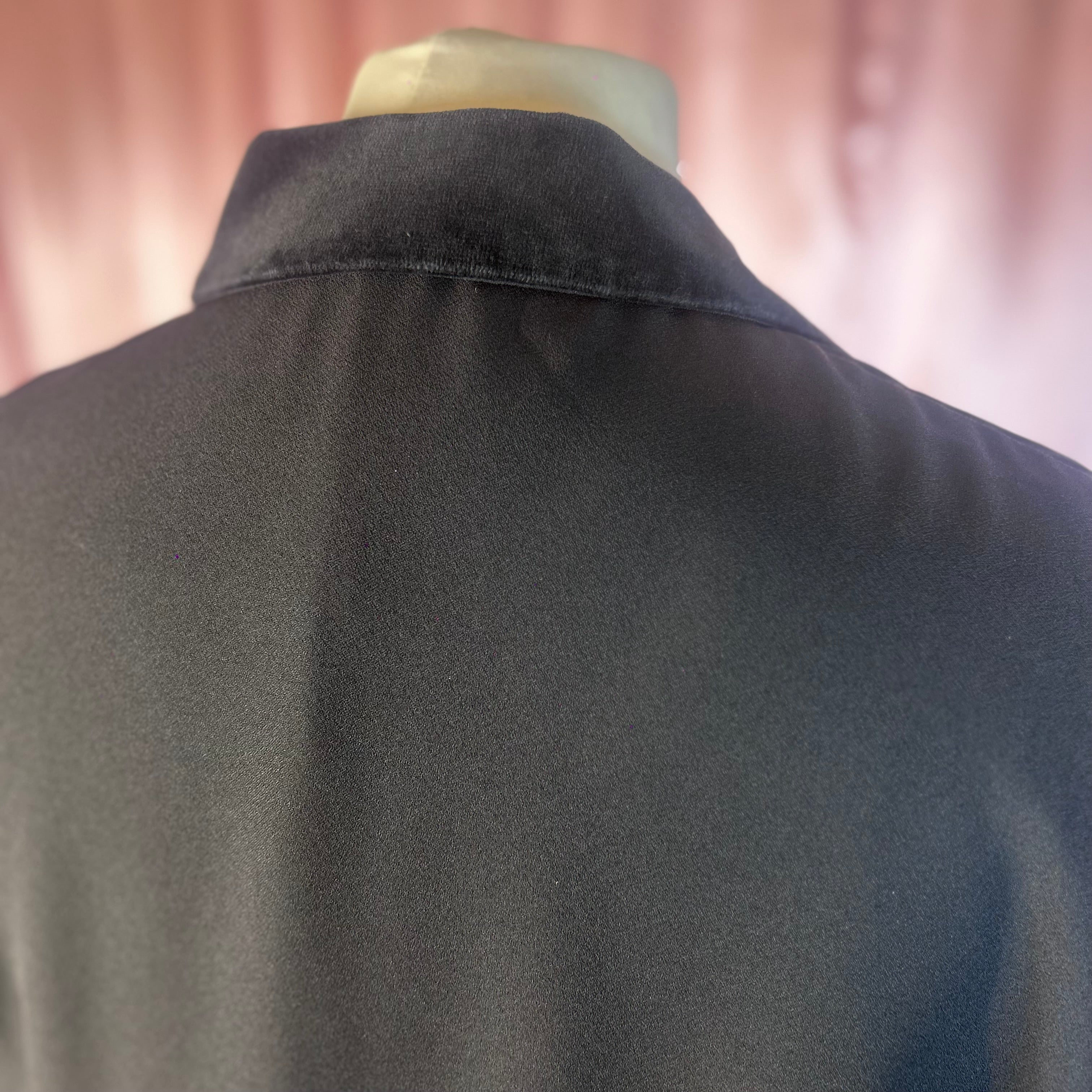 1990s Black jacket, by Hamells, size 20/22