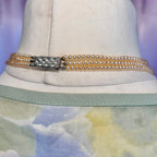 1950s Graduated pearl effect necklace