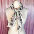 1980s Pastel floral scarf, by Eastex