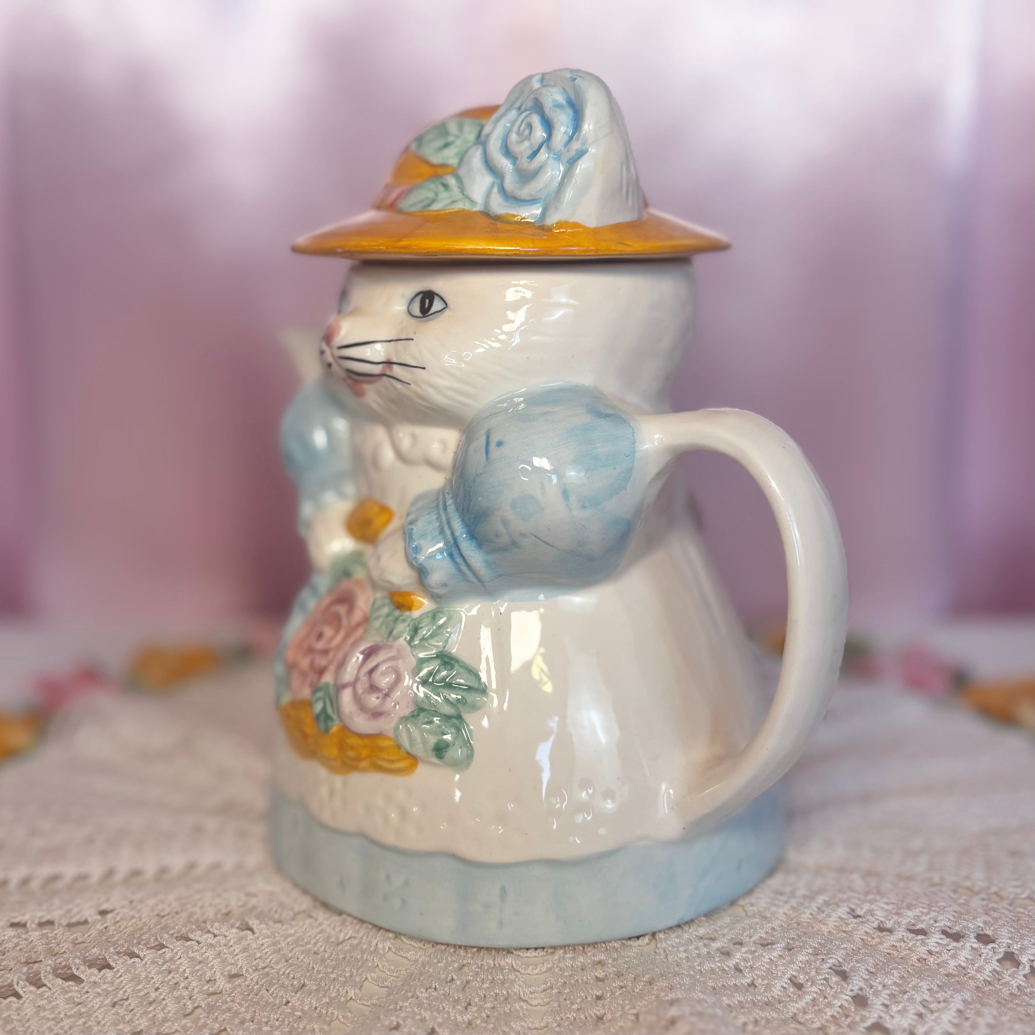 1980s Novelty cat teapot
