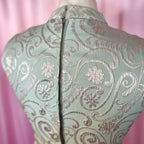 1960s Shimmery Lurex maxi, by Mary Nash, size 8