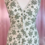 1960s/70s Patterned halter dress, by Laura Ashley, size 8