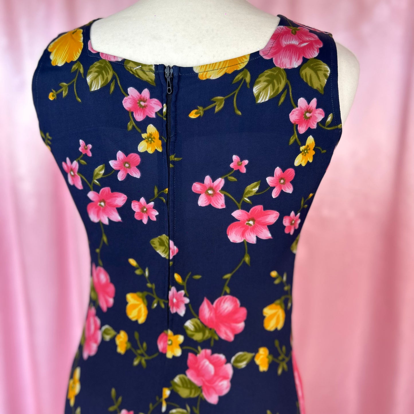 1970s Floral maxi dress, Unbranded, size 10