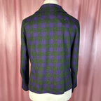 1970s Purple & Green jacket, by Gordon Wyatt, size 14