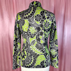 1970s Swirly dagger collar shirt, by St Michael, size 10