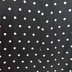 1990s Black polka dot skirt, by Austin Reed, size 12