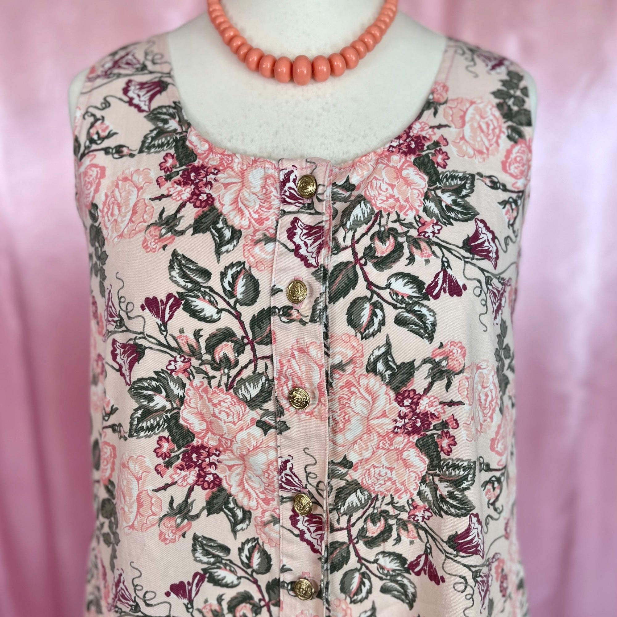 1980s Denim playsuit, by Tomorrows Mother, size 14