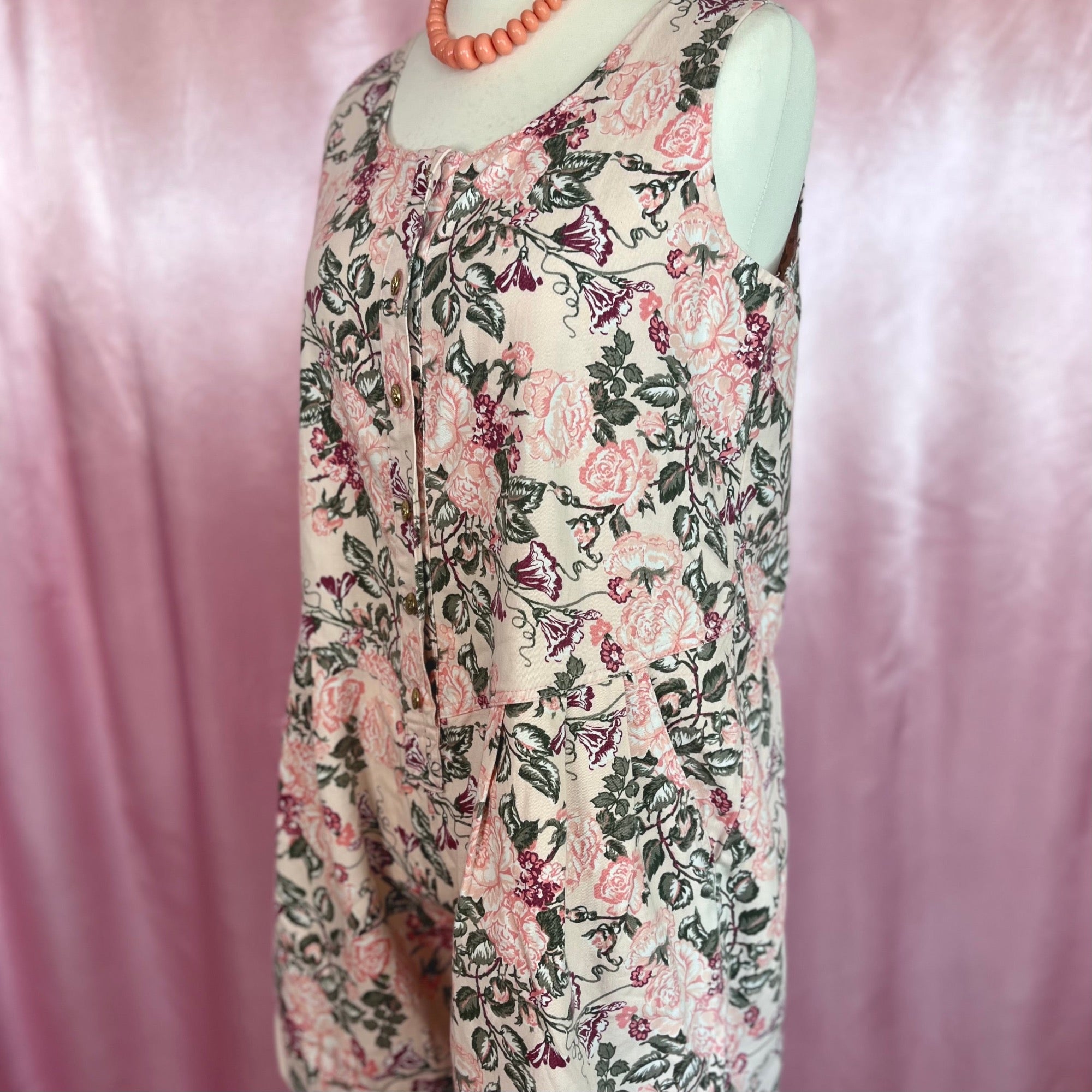 1980s Denim playsuit, by Tomorrows Mother, size 14