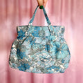 1960s Blue floral bag