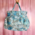 1960s Blue floral bag