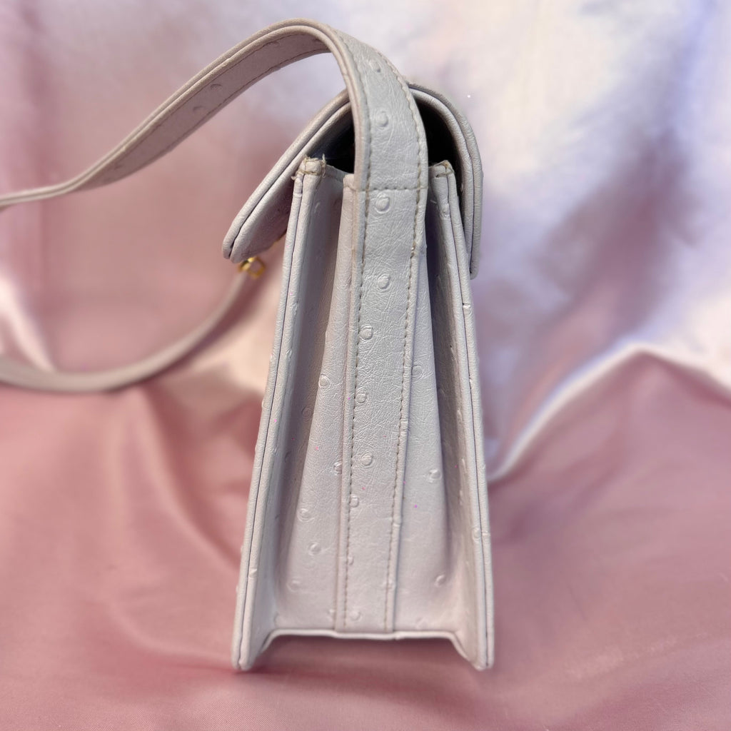 1990s Lilac faux leather bag, by St Michael