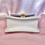 1990s Lilac faux leather bag, by St Michael