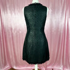 1990s Polka dot mini dress, unbranded, Size 10/12