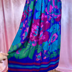 1980s Floral midaxi skirt, by Gregge Sport, size 8