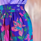 1980s Floral midaxi skirt, by Gregge Sport, size 8