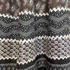 1970s Black prairie dress, by Richard Shops, size 6