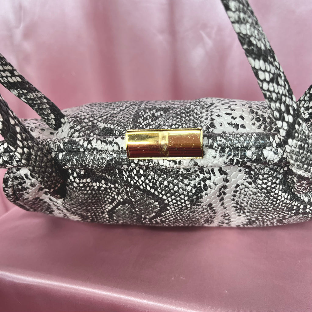 1960s Snakeprint handbag