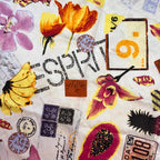 1980s Americana print scarf, by Esprit