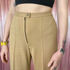 1970s Camel flared trousers, by St Michael, size 8