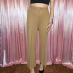 1970s Camel flared trousers, by St Michael, size 8
