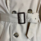 1980s Beige trench coat, by St Michael, size 20