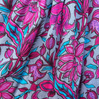 1990s Floral viscose midaxi skirt, by BHS, size 8